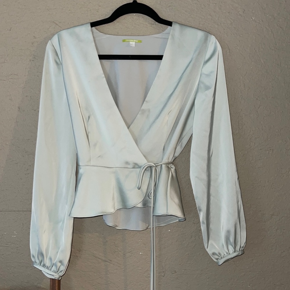 Gianni Bini Carrie Wrap Blouse